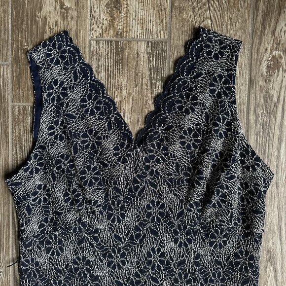 Vintage Y2k 90s Whimsigoth Fairy Maxi Dress Embroidered Plus 2X Sheer Mermaid - Picture 3 of 12